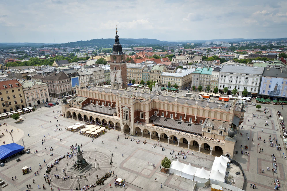 Die Altstadt von Krakau