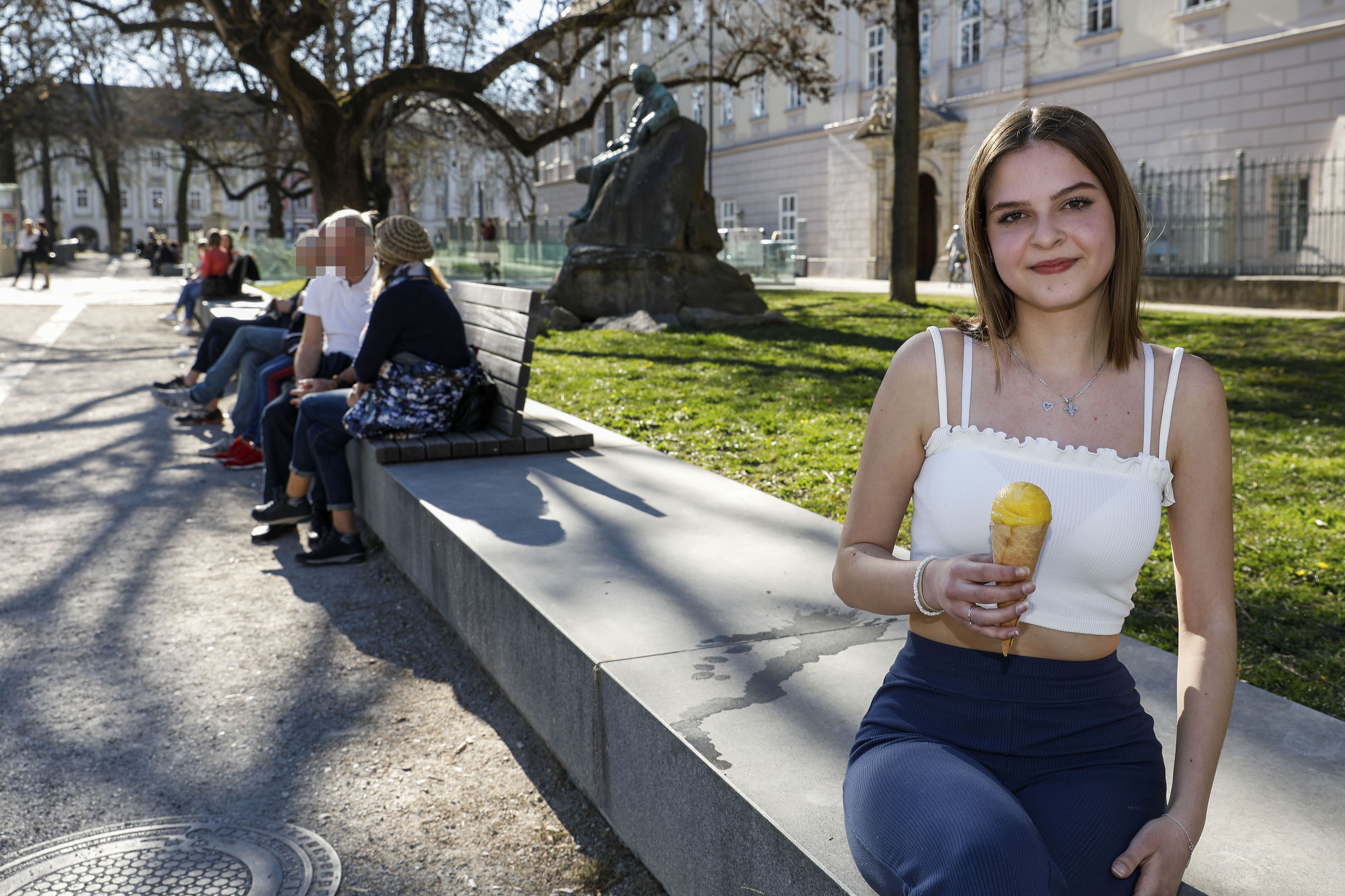 In Linz kostet die Kugel Eis mehr als in Wien.