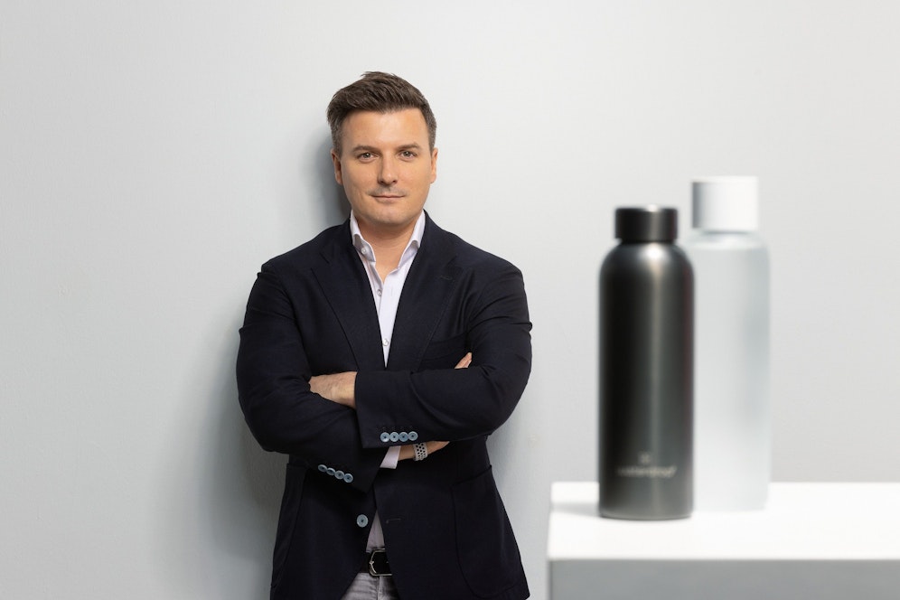 Martin Murray tritt mit seiner Firma Waterdrop in die Fußstapfen von Didi Mateschitz.