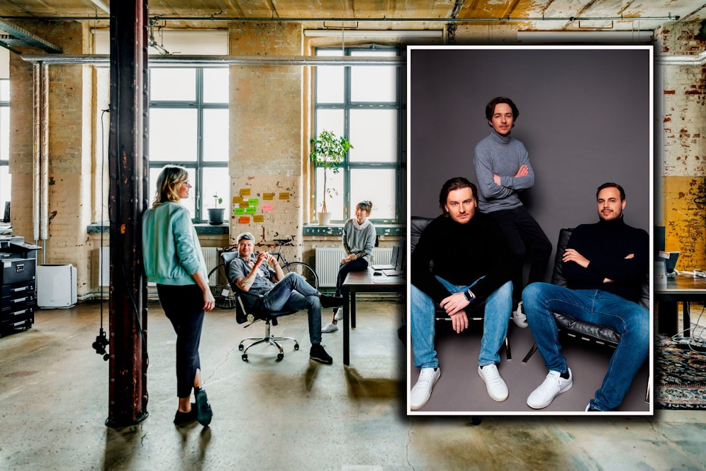 Die Bitpanda-Gründer Eric Demuth, Paul Klanschek und Christian Trummer bieten ihren rund 1.000 Mitarbeitern so viel Urlaub wie sie wollen.