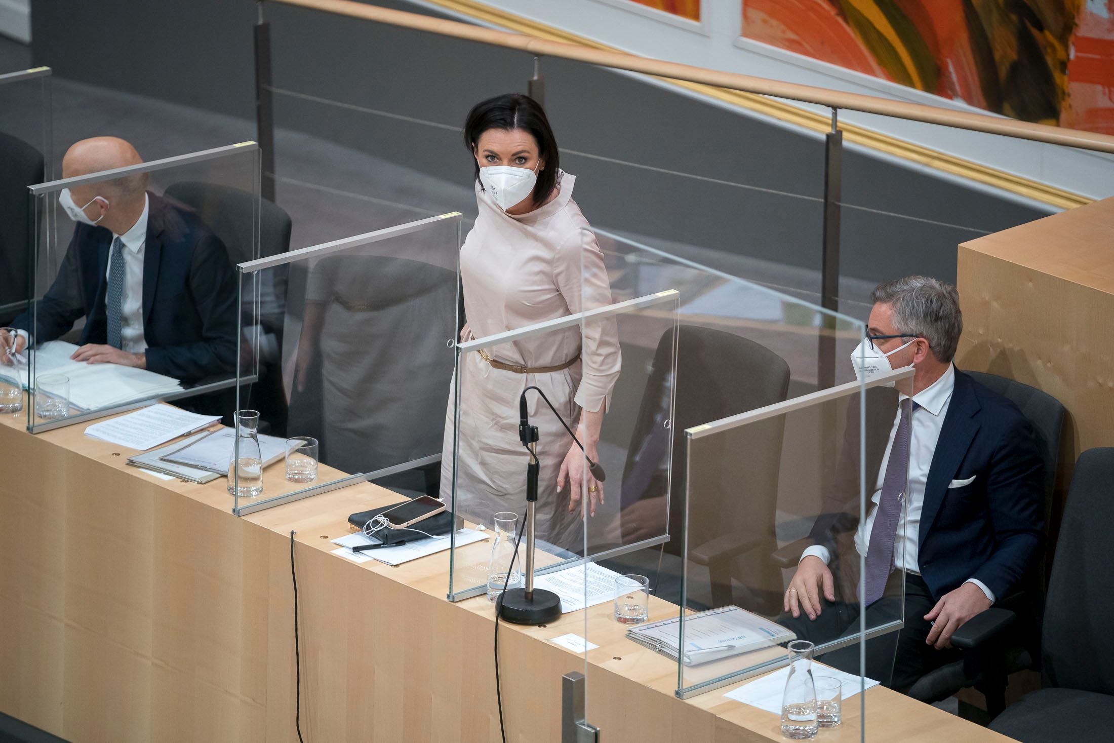 Elisabeth Köstinger – hier auf einem Archivbild – war noch am Donnerstagvormittag im Nationalrat.