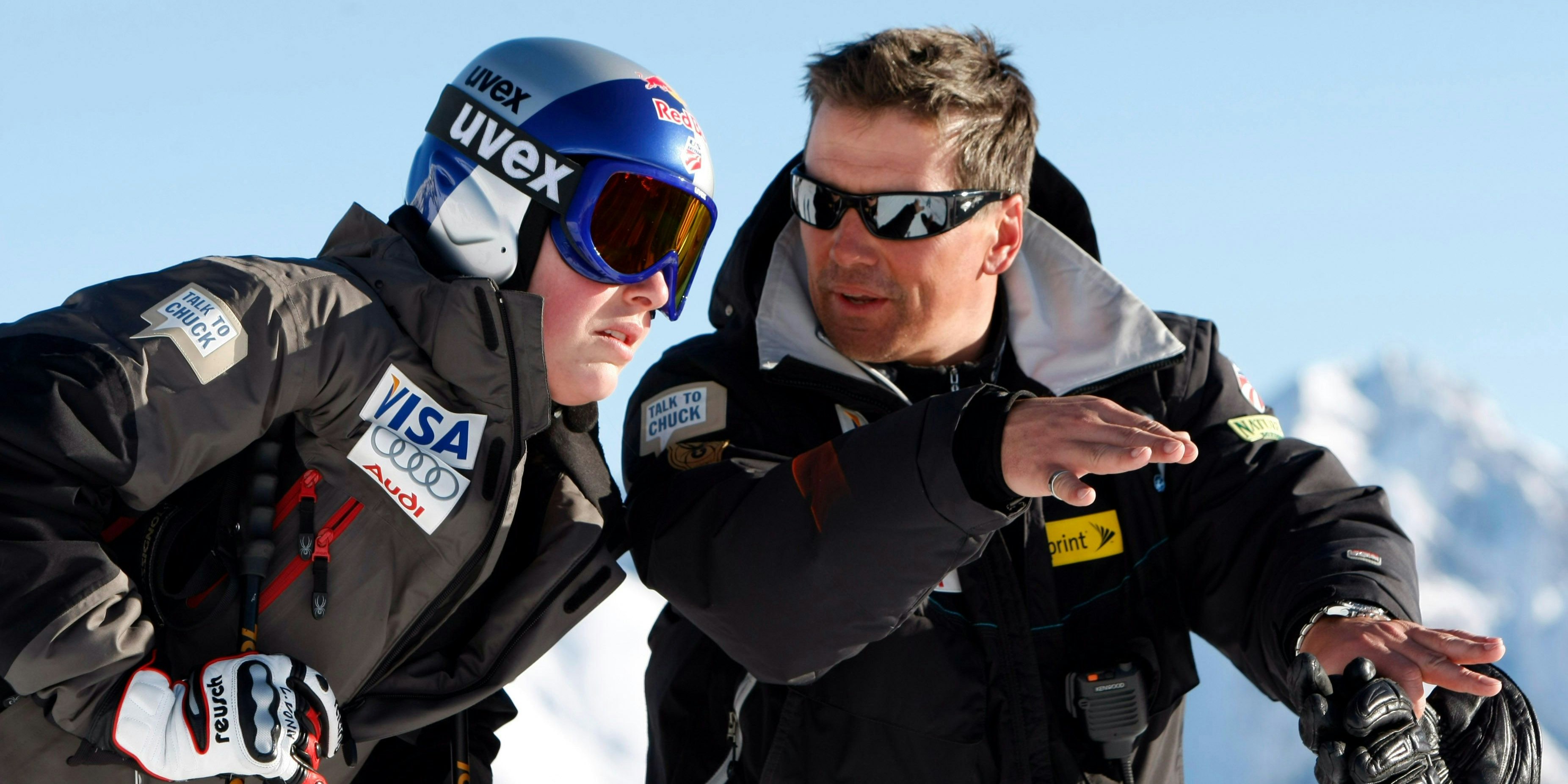 Riml 2007 als US-Coach mit Lindsey Vonn