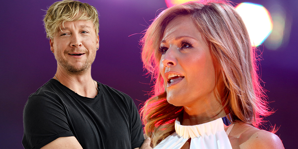 Rock-König schlägt Schlager-Queen: <strong>Samu Haber</strong> hat leicht lachen, <strong>Helene Fischer</strong> bleibt bei ihrem Live-Comeback nur das Nachsehen.
