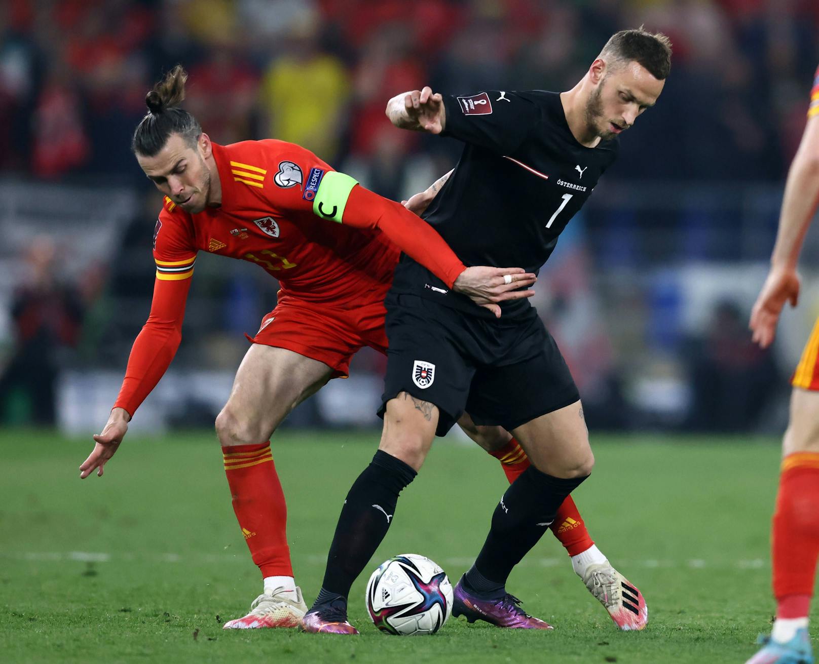 Die besten Bilder des WM-Play-off-Duells zwischen Wales und Österreich. 