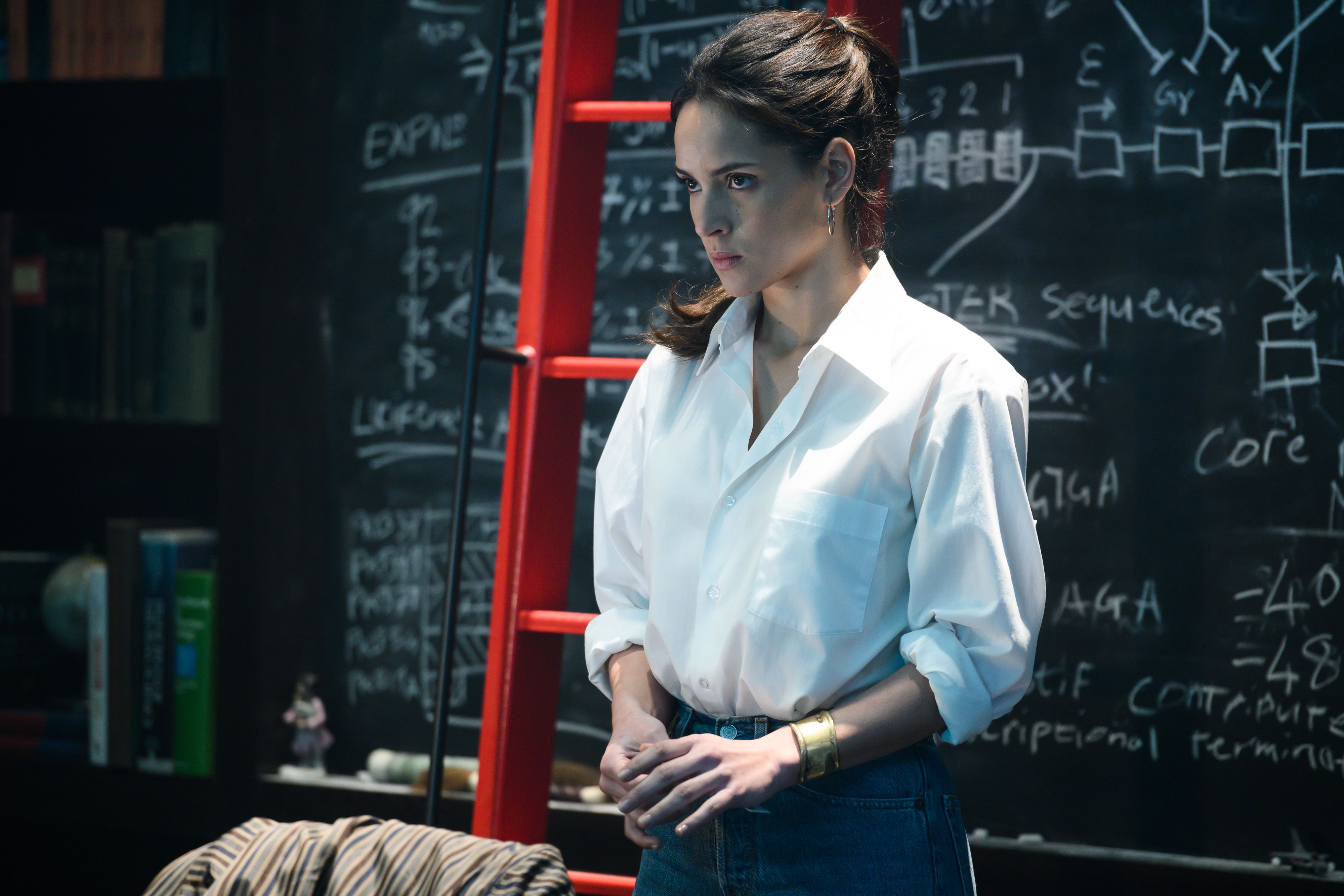Dr. Martine Bancroft (Adria Arjona) in Columbia Pictures' MORBIUS.