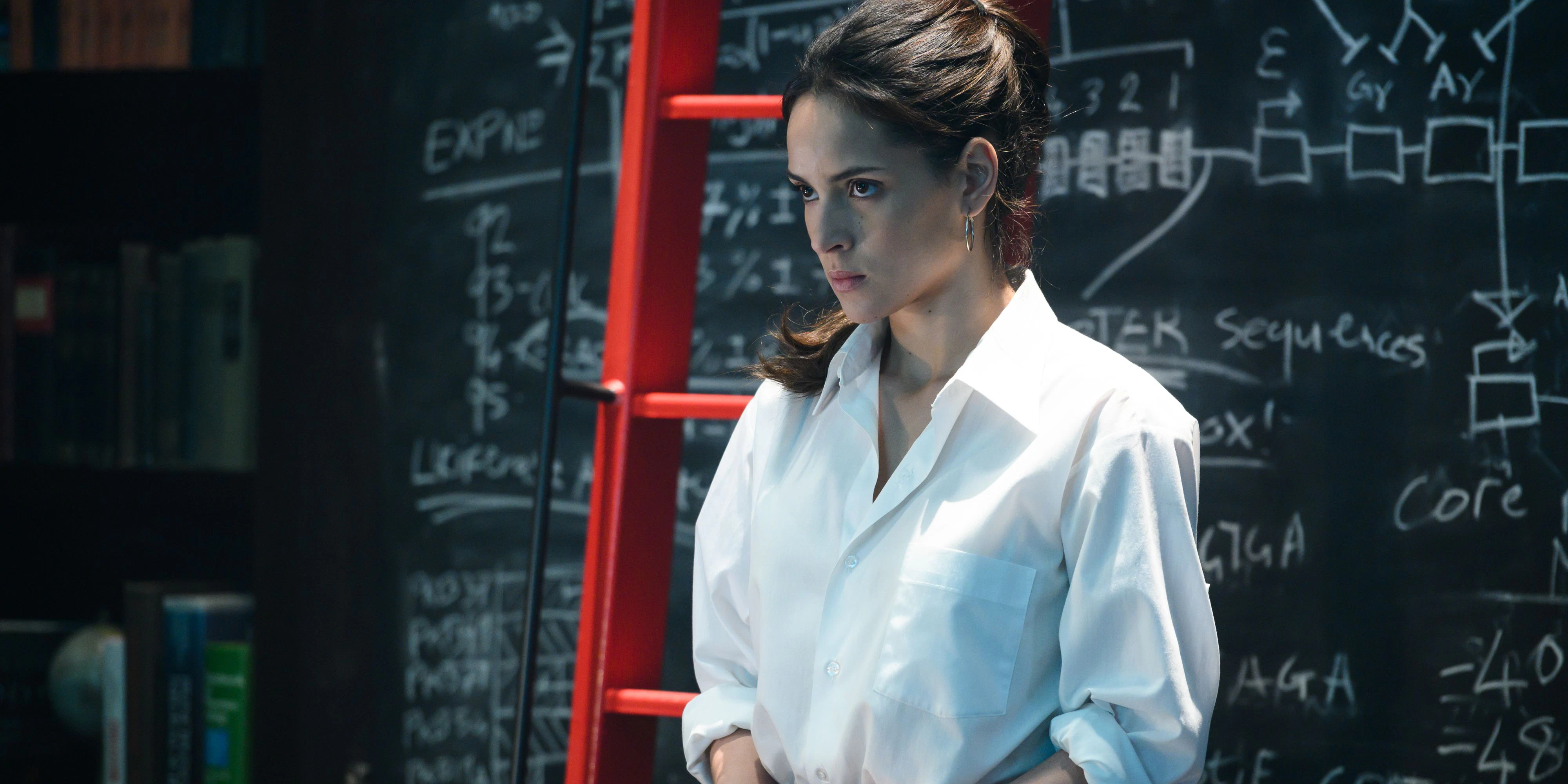 Dr. Martine Bancroft (Adria Arjona) in Columbia Pictures' MORBIUS.
