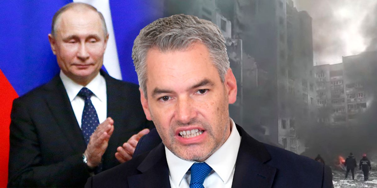 Kanzler Nehammer sprach mit Putin-Kennern. Diese sind sicher: "Er wird nicht aufhören."