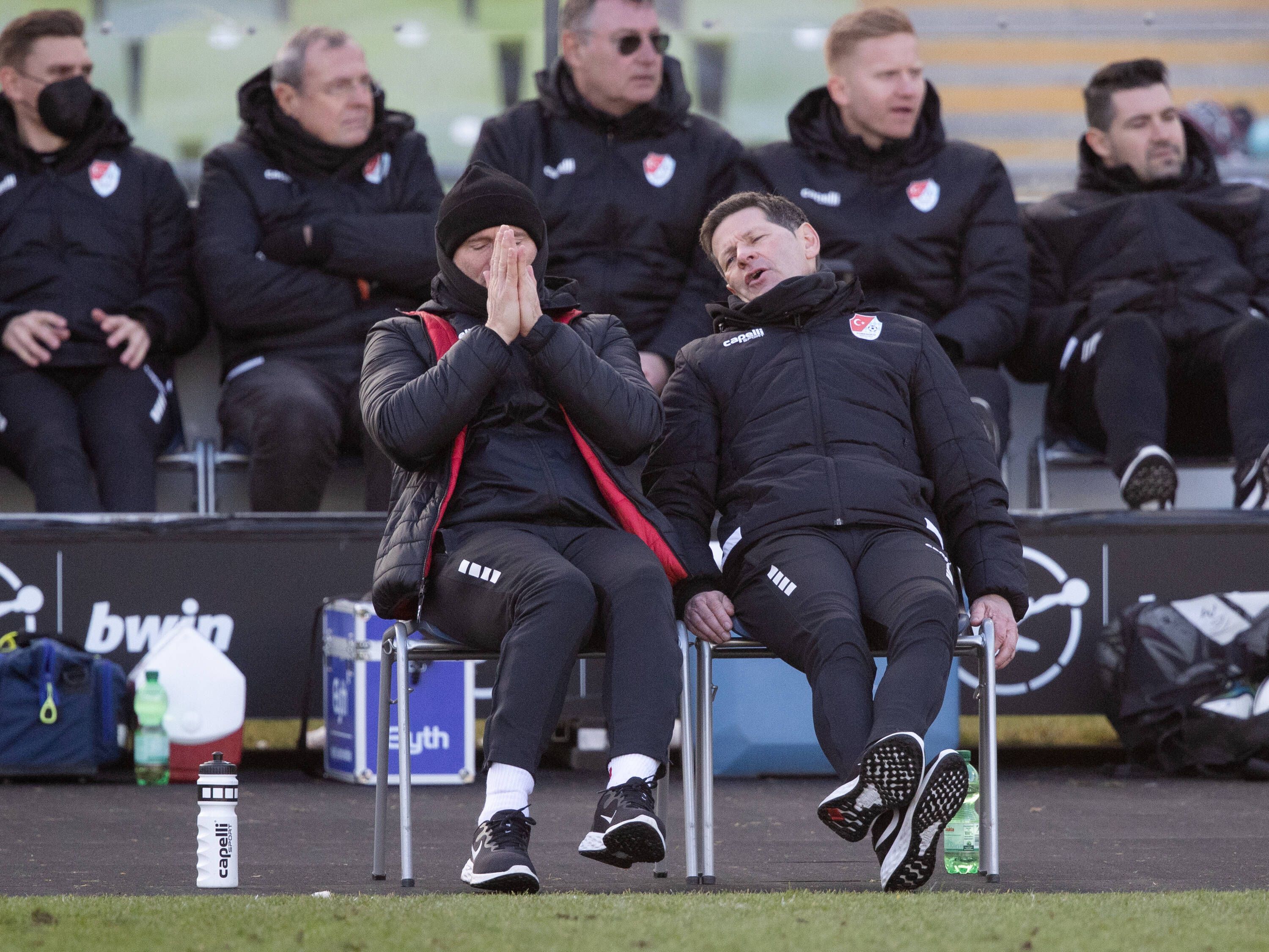 Goran Djuricin (l.) und Andreas Heraf