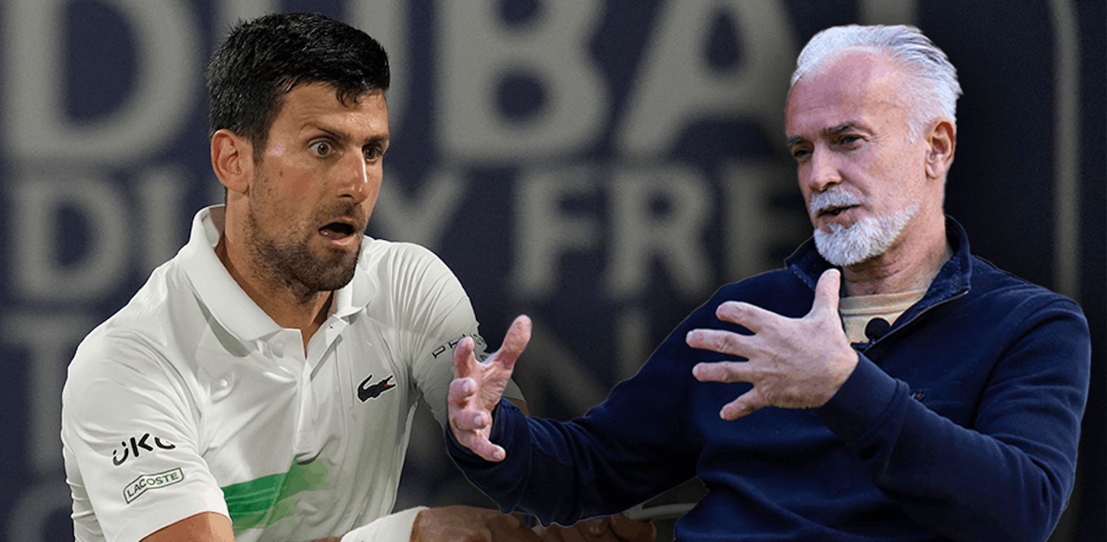 Novak Djokovic lässt sich von Igor Cetojevic beraten. 