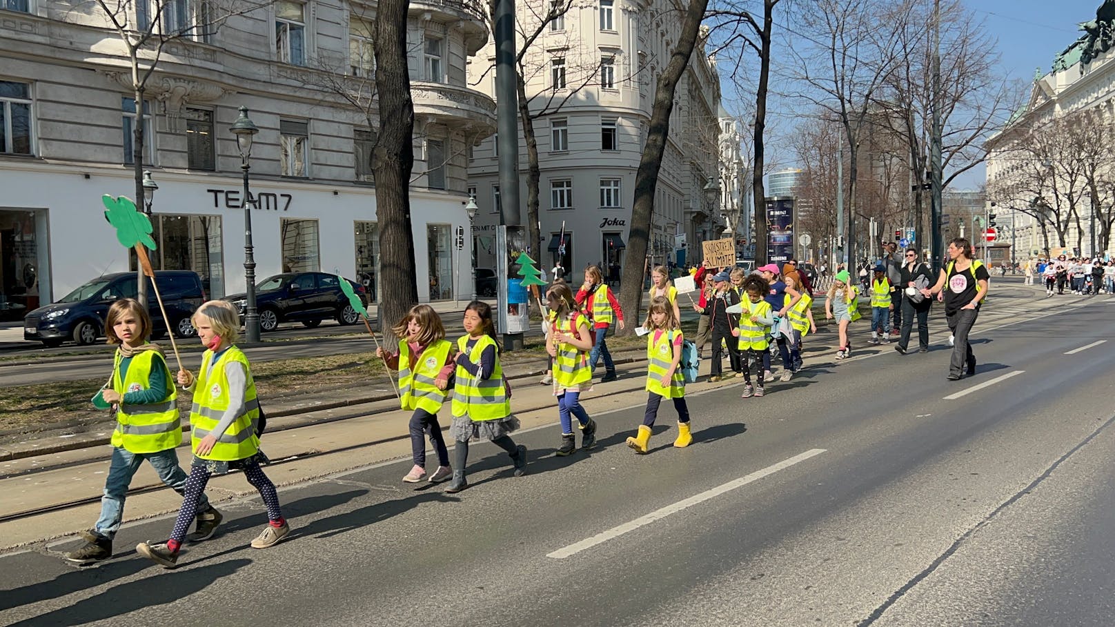 Auch die Kleinsten waren mit dabei.