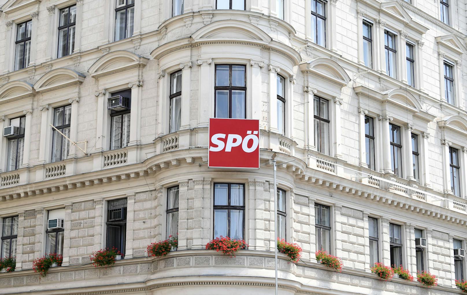 Die SPÖ-Parteizentrale in der Wiener Löwelstraße.
