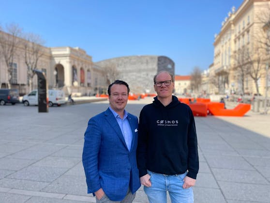 Links: Berthold Baurek-Karlic (Venionaire Capital Gründer und Geschäftsführer) und rechts: Peter Augustin (Venture Partner bei Venionaire Investment).