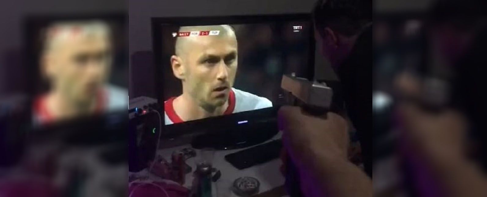 Türkei verschießt Elfer – Fan schießt mit Waffe auf Fernseher