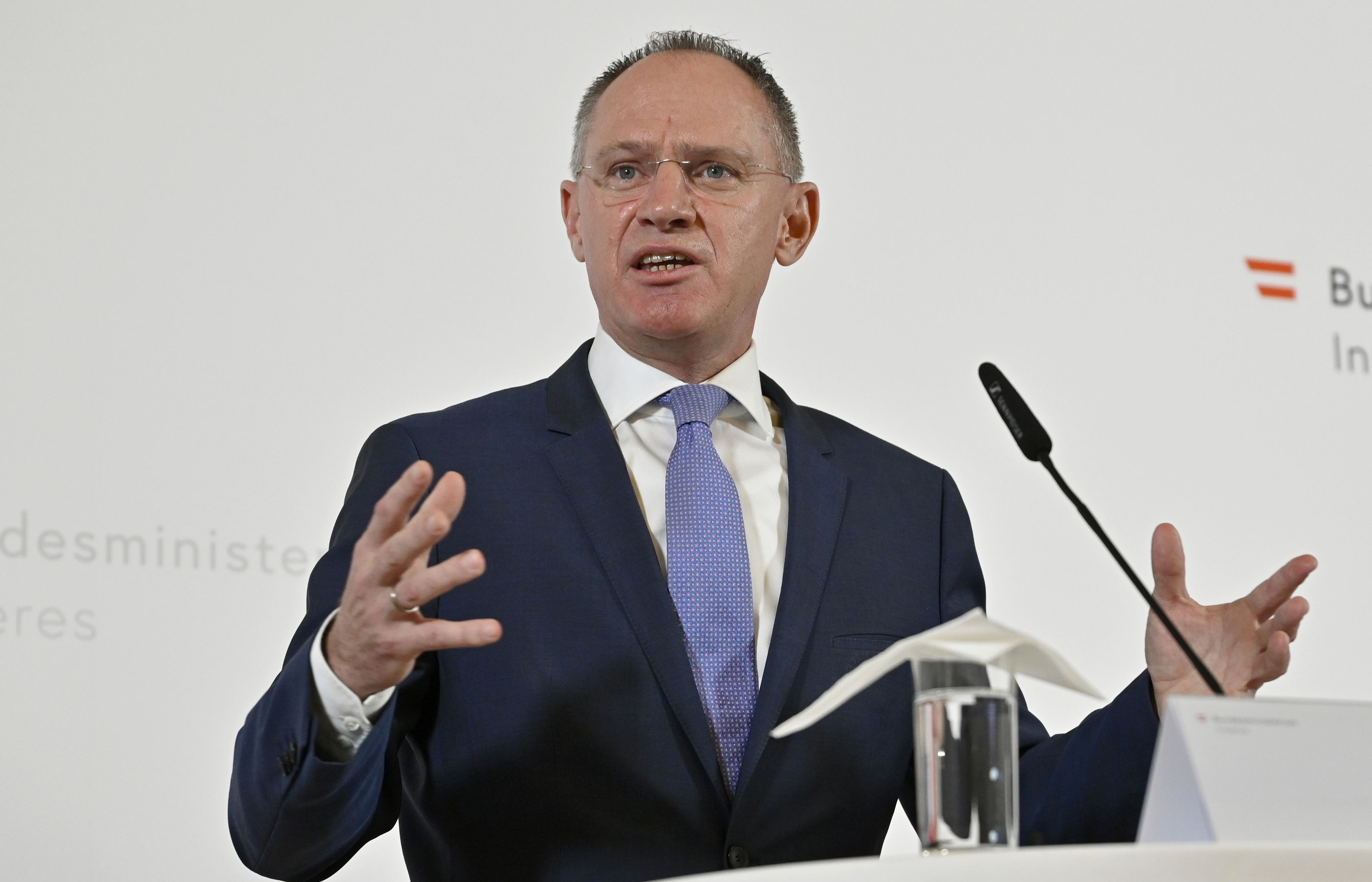 Innenminister Gerhard Karner