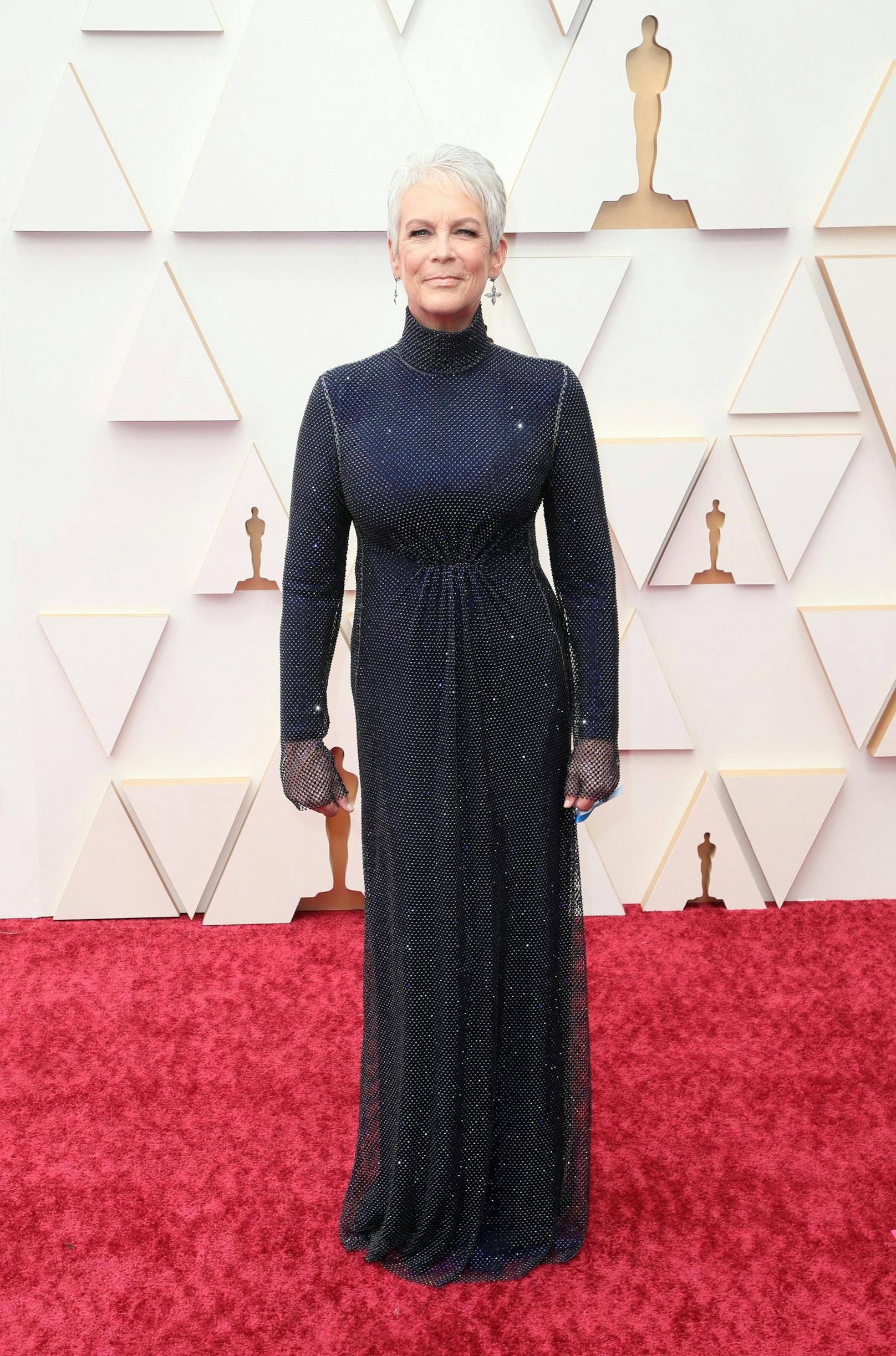Hollywood-Star <strong>Jamie Lee Curtis </strong>glitzerte in <strong>Stella McCartney</strong>.