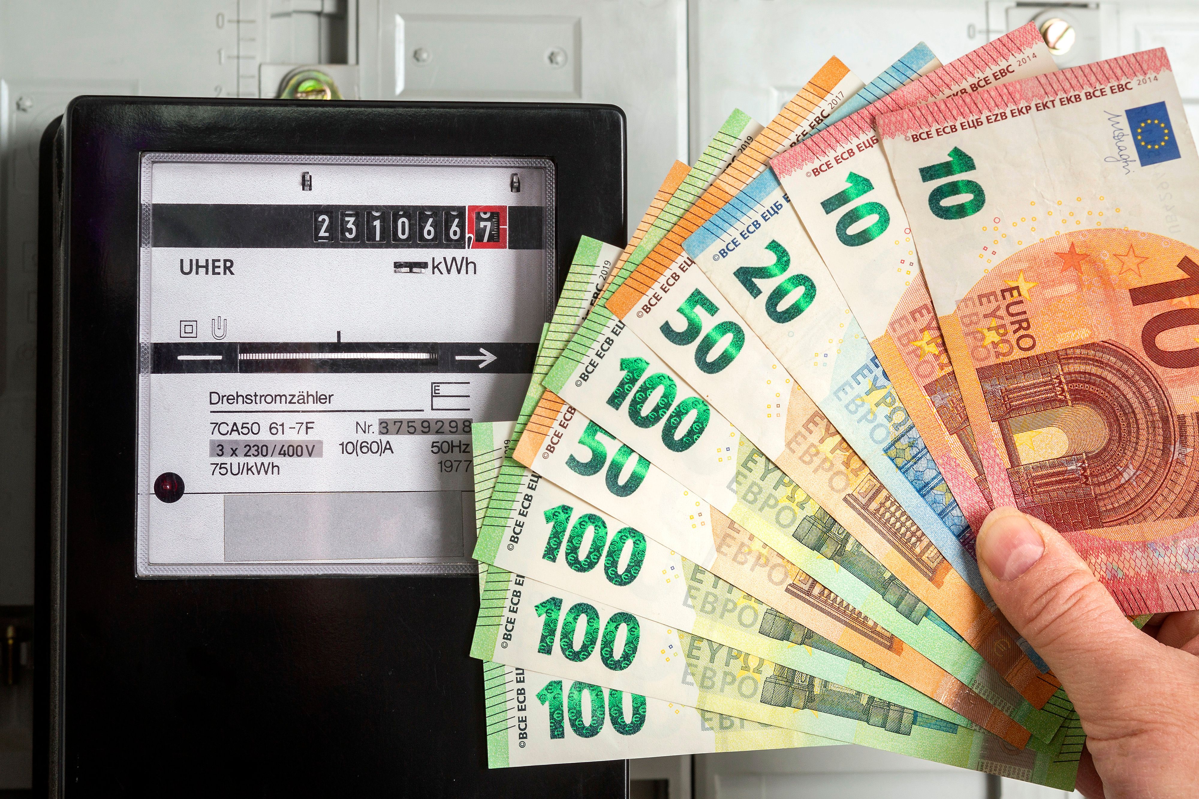 Die Strompreise steigen stark an (Symbolbild).