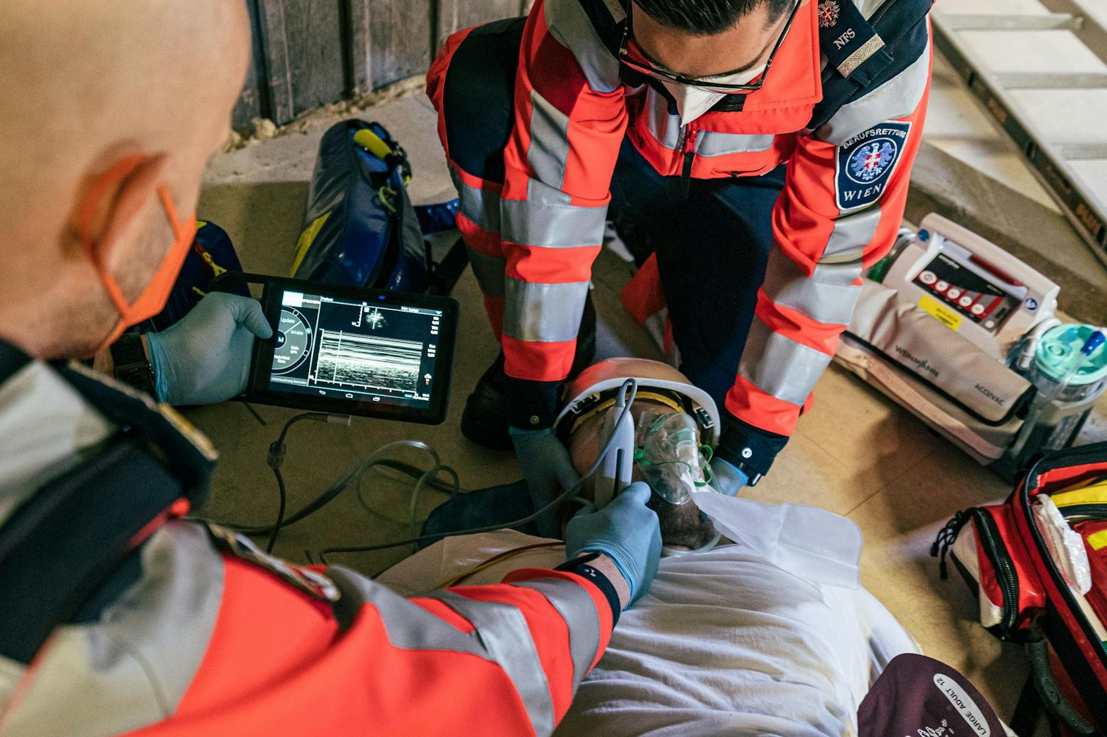 Die Berufsrettung Wien führt als erste Rettungsorganisation in Österreich flächendeckend Ultraschallgeräte ein.