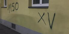 17-Jähriger sprayte Nazi-Symbole auf Wiener Häuser