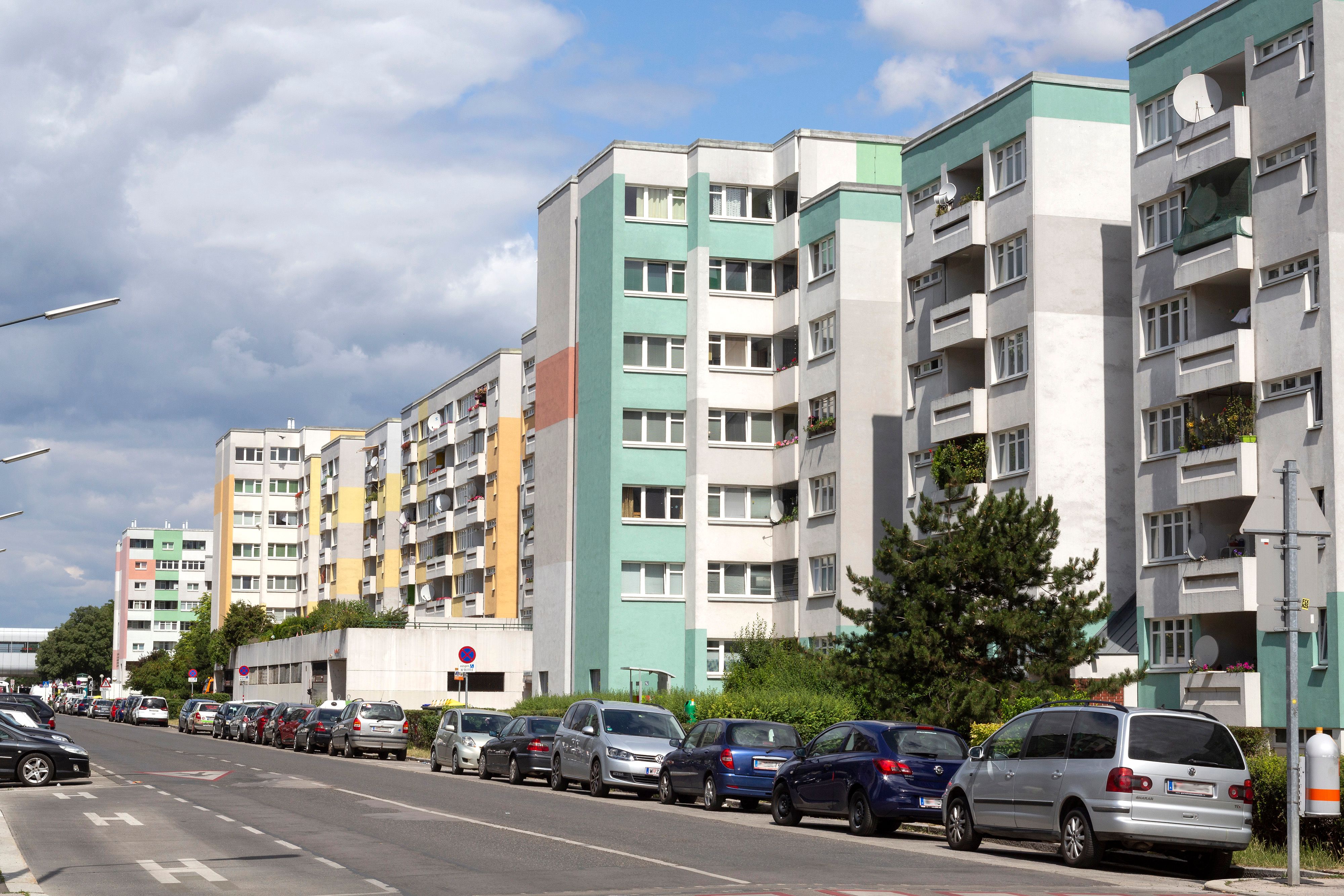 Gemeindebau Rennbahnweg, Wien (Archivfoto).