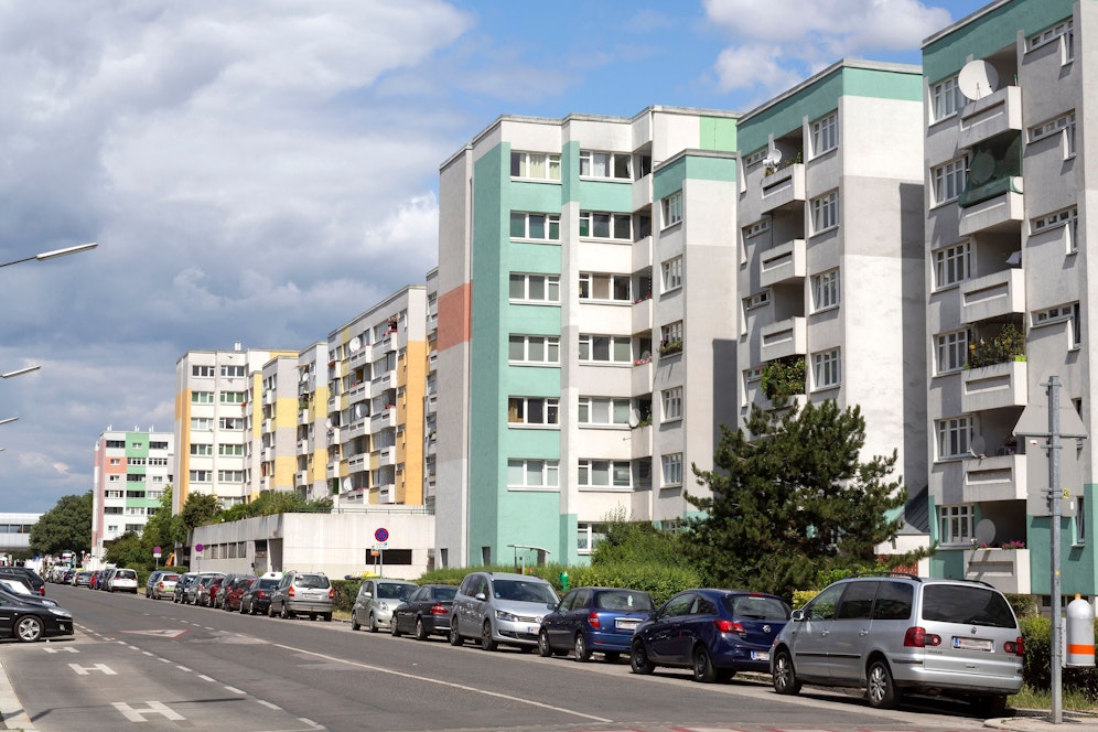 Gemeindebau Rennbahnweg, Wien (Archivfoto).