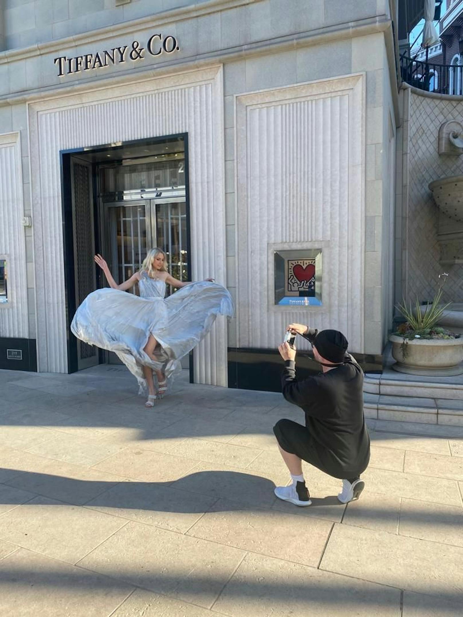 Miss Beatrice wurde plötzlich Selfie-Queen in Hollywood