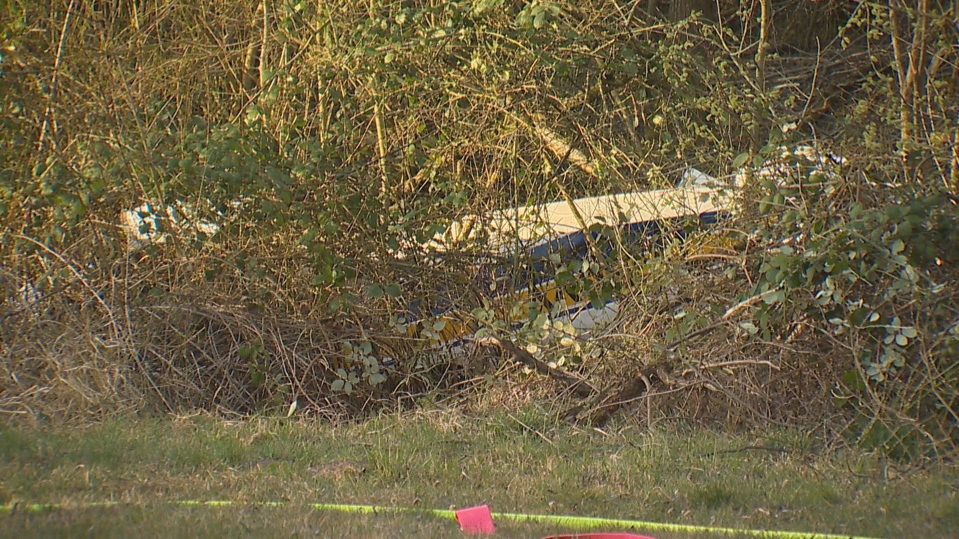 Ein Kleinflugzeug stürzte am 27. März 2022 kurz nach Start in Konstanz ab.