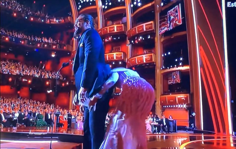 Regina Hall ging bei Jason Momoa auf Tuchfühlung.