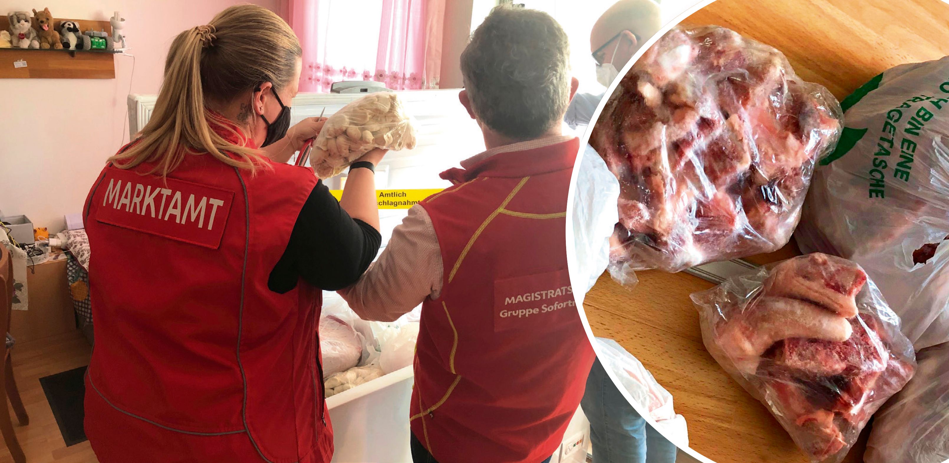 In der illegalen Teigtascherl-Fabrik in einer Wohnung in Wien-Favoriten ist nun der Ofen aus. Marktamt und Gruppe Sofortmaßnahmen legten die Küche still.