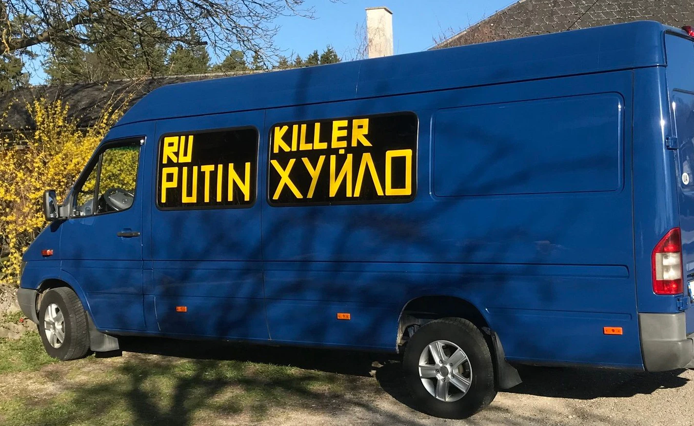 Dieser Klein-Lastwagen wurde am Wochenende in der Gemeinde Waldneukirchen gesichtet.