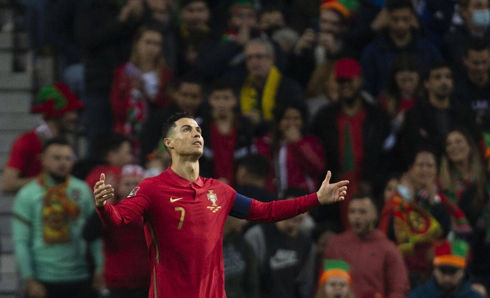 Cristiano Ronaldo fährt mit Portugal zur Weltmeisterschaft. 