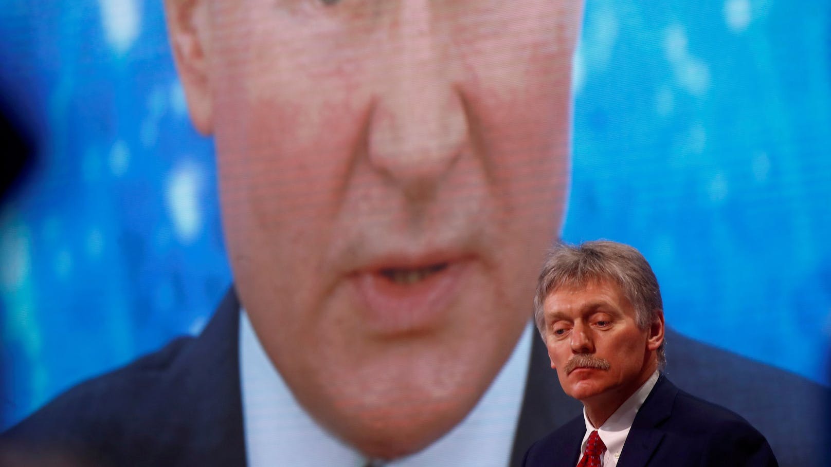 Kreml-Sprecher Dmitry Peskow ist das Sprachrohr von Wladimir Putin.