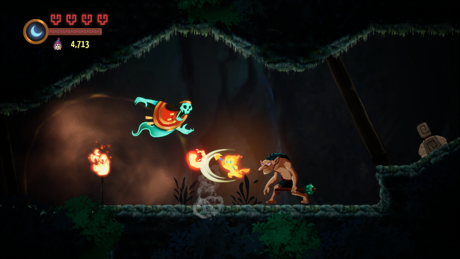 Kurzweiliger Plattformer mit viel Metroidvania-Flair: "Imp of the Sun".