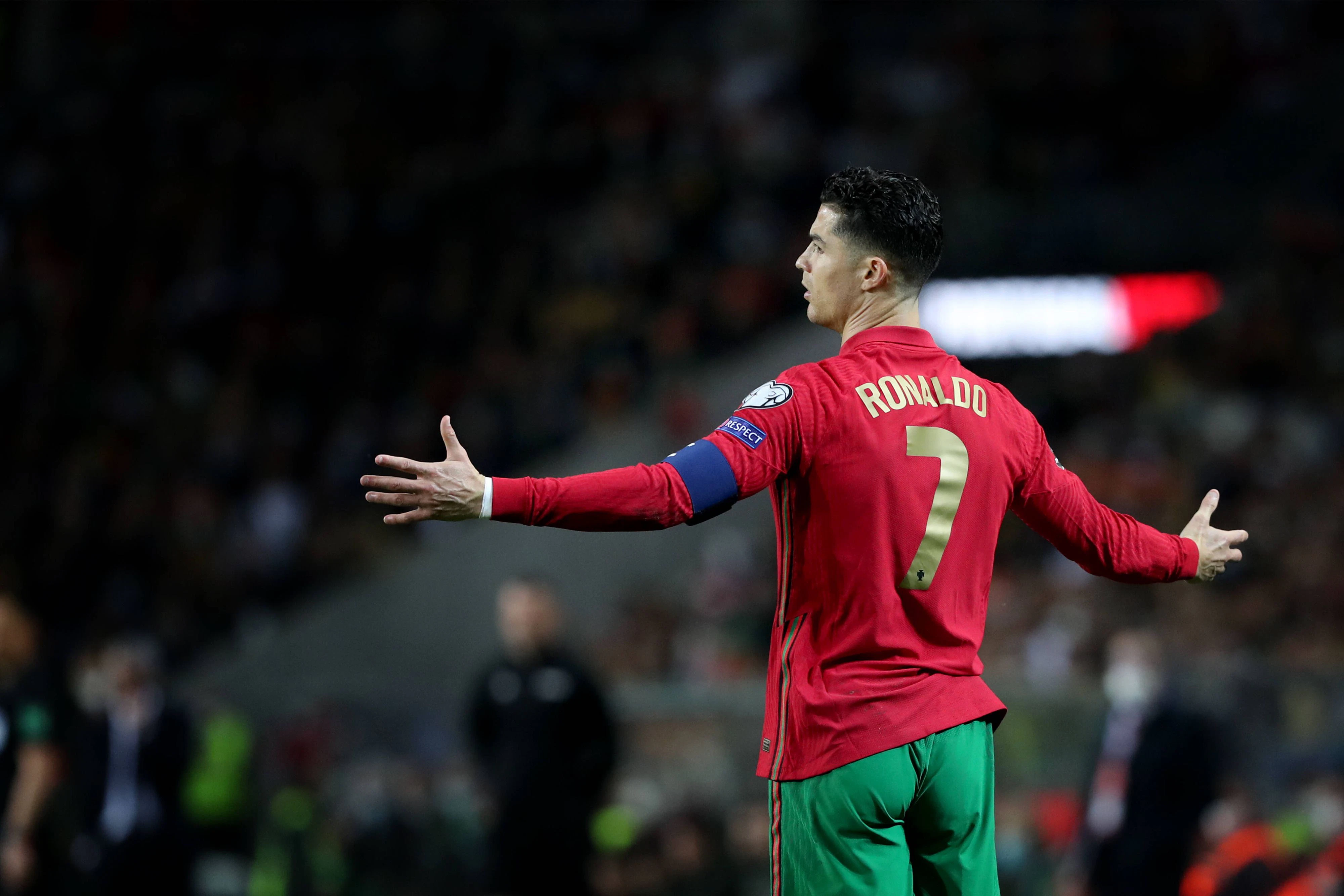 Cristiano Ronaldo strotzt vor Selbstvertrauen. 