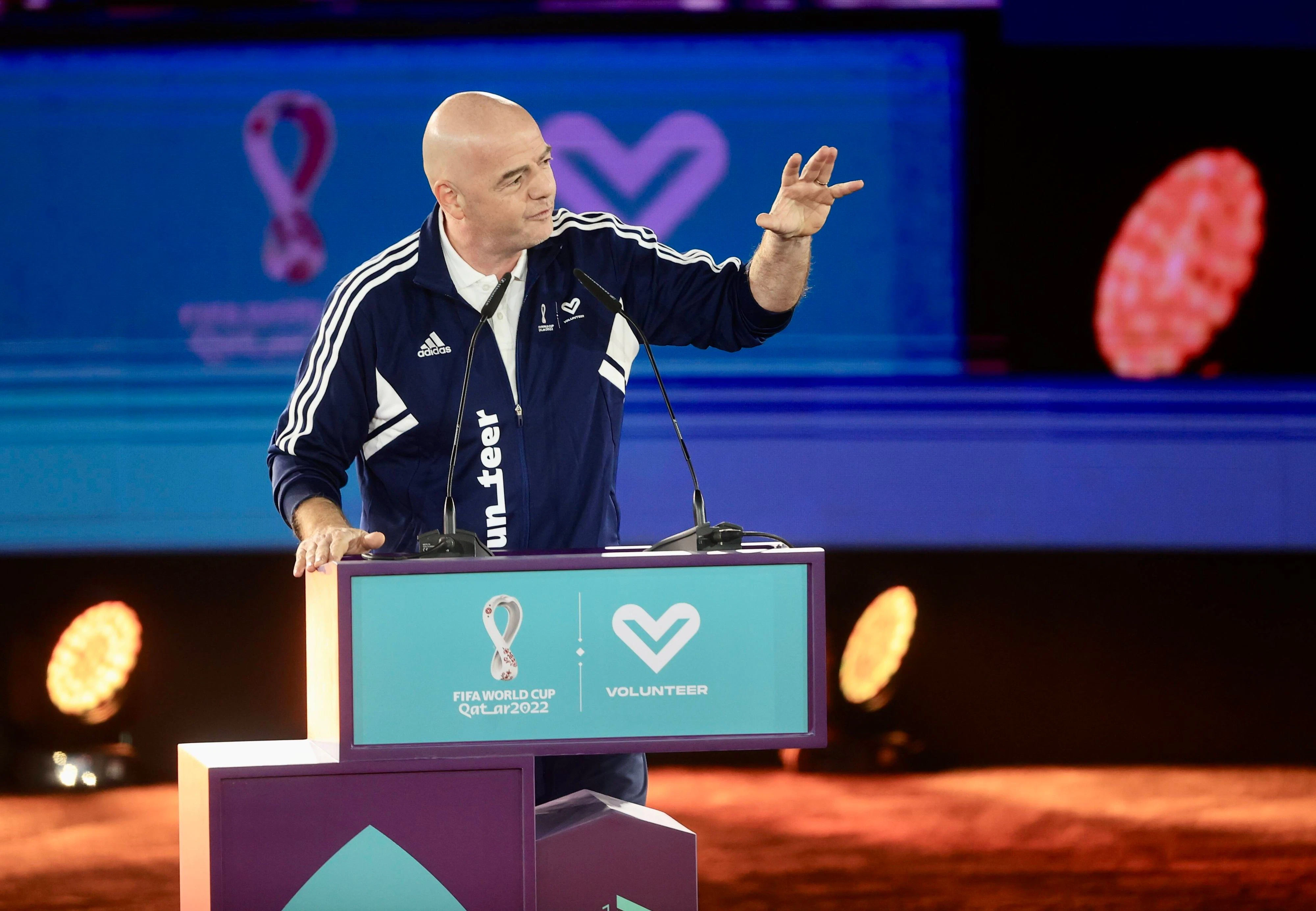 Gianni Infantino wollte Stimmung machen