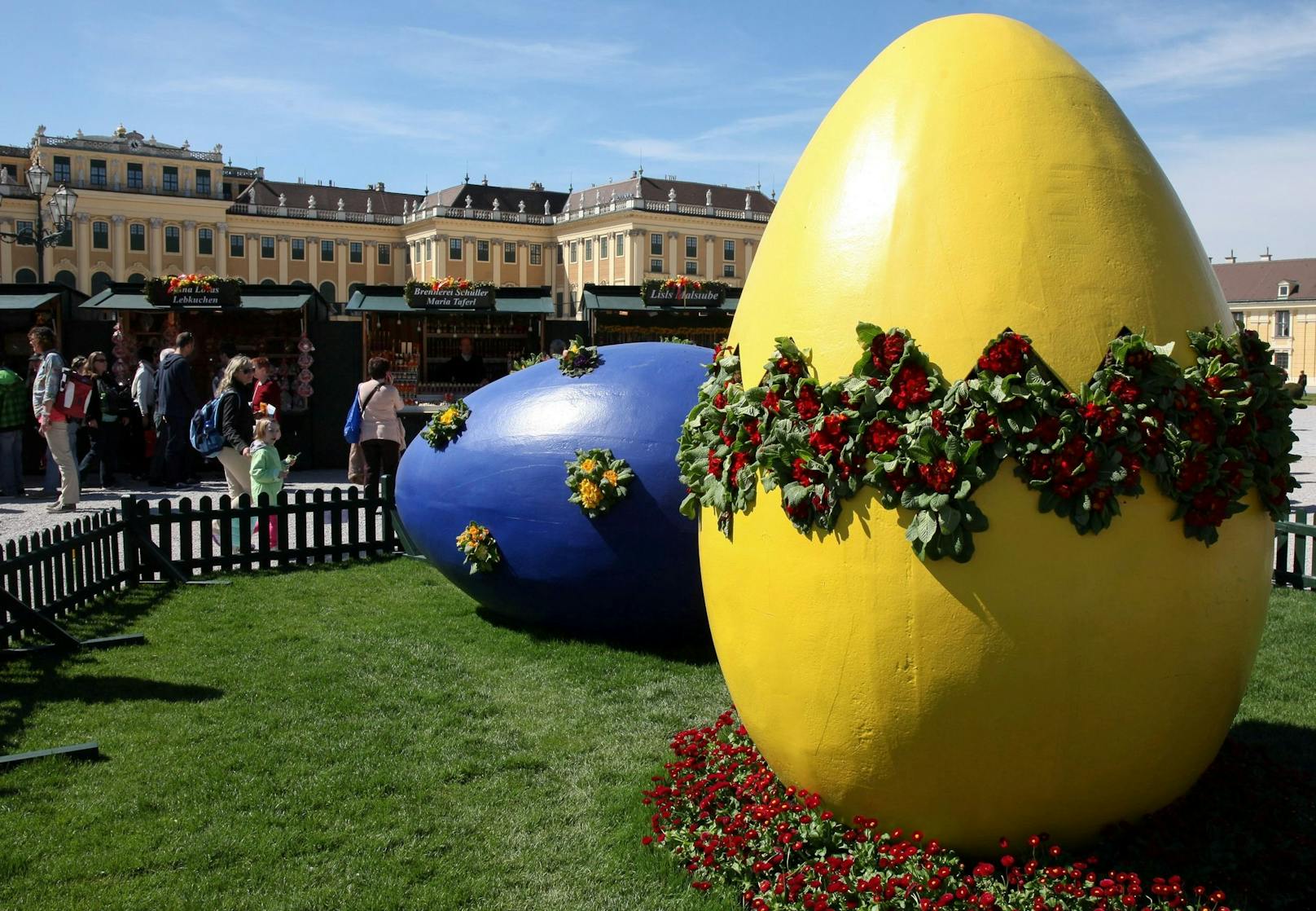 Die Stände bieten alles was man für ein gelungenes Osterfest braucht: Von Deko und Geschenken bis hin zur Kulinarik.