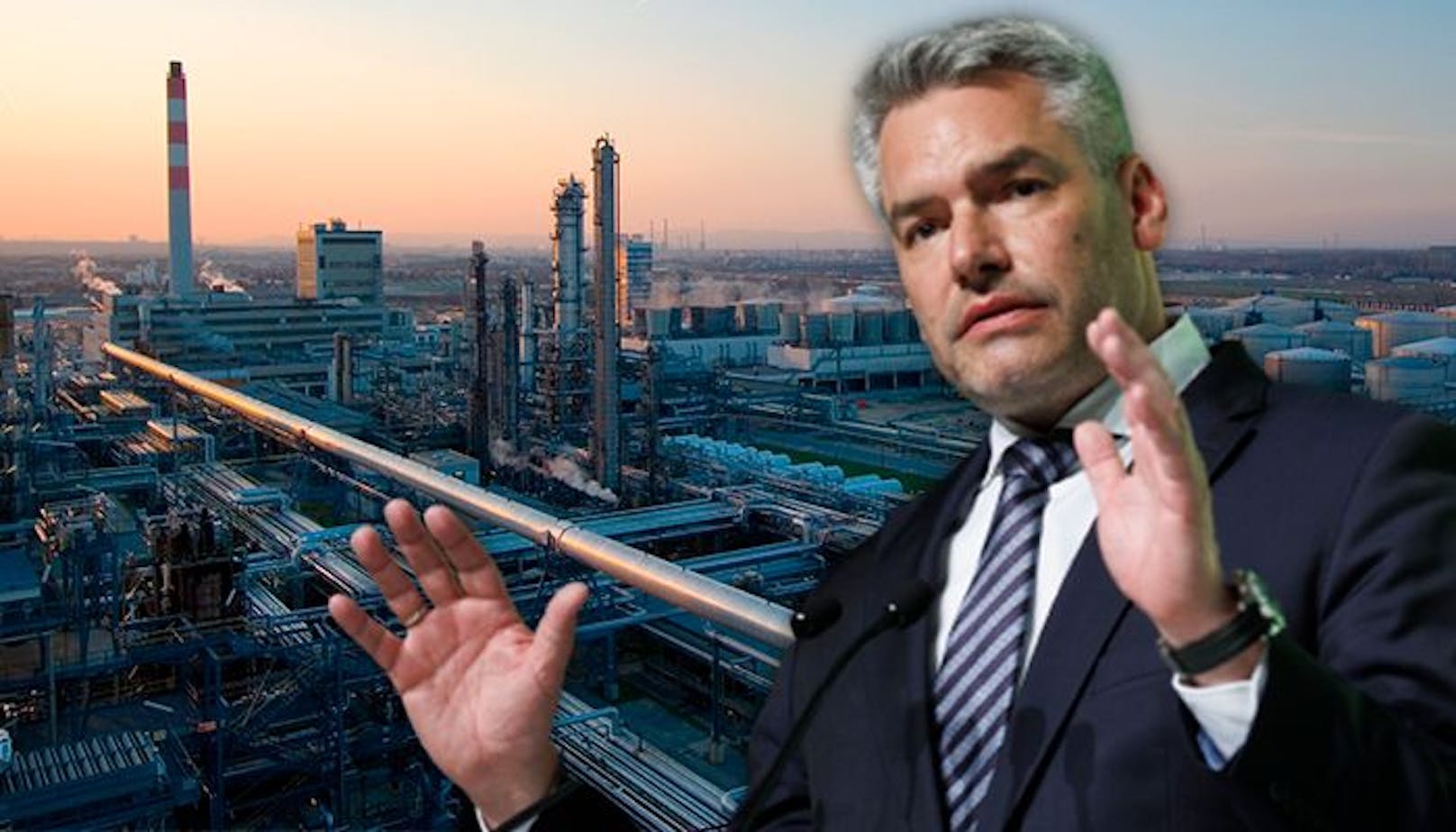 Laut Bundeskanzler Karl Nehammer (ÖVP) wurden die angepeilten 80 Prozent Gas-Füllstände erreicht.