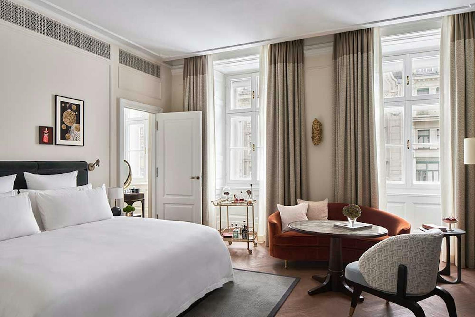 Salon Aurelie heißt diese Suite, die luxusverwöhnte Gäste locken soll.&nbsp;
