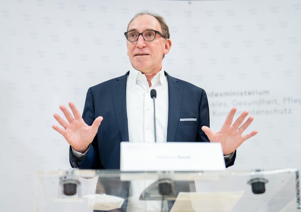 Gesundheitsminister Johannes Rauch (Grüne) steht erneut massiv in der Kritik.