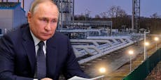 Putin dreht Gashahn in Österreich weiter zu