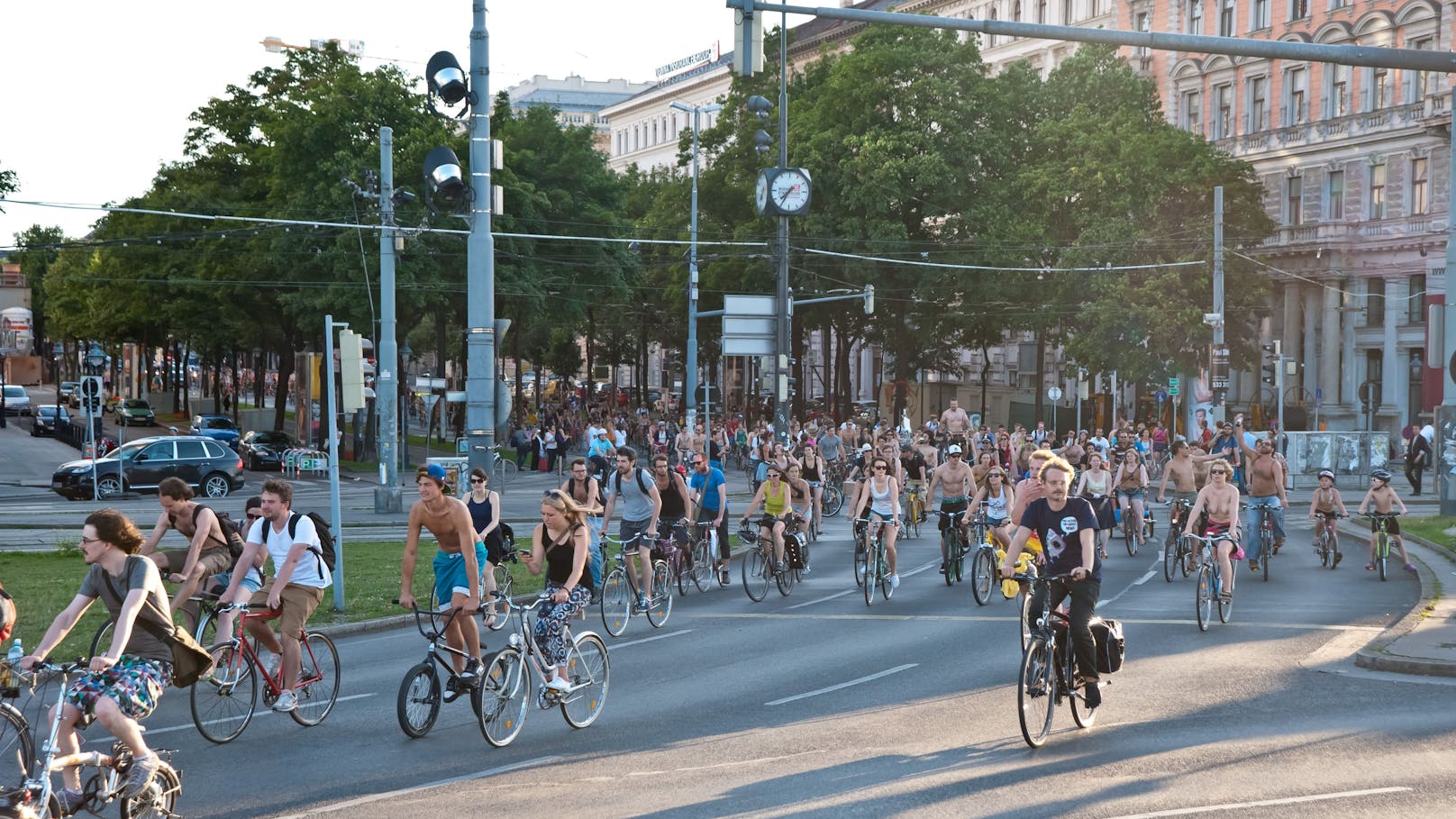 Am Samstag gehört der Wiener Gürtel den Radfahrern