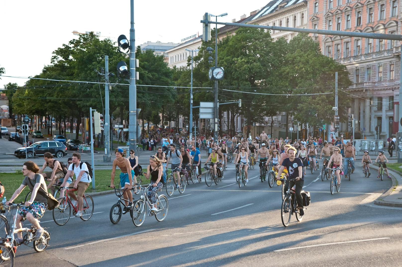 Am Freitag (06.05.2022) wird es zu einer großen Rad-Demo in Wien kommen. Archivbild. 