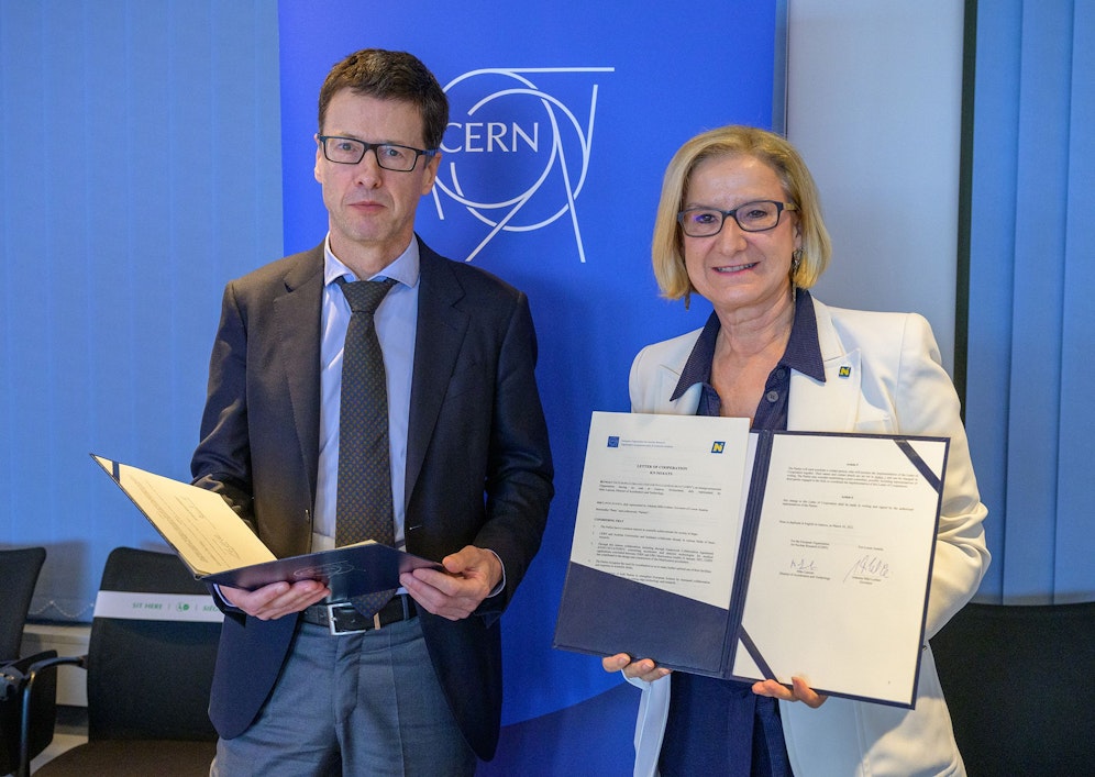 Landeshauptfrau Johanna Mikl-Leitner war auf Kurzbesuch in der Schweiz.