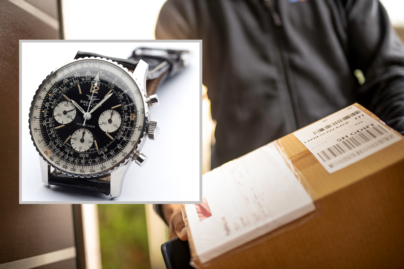 Teure Breitling-Uhr aus Paket gestohlen