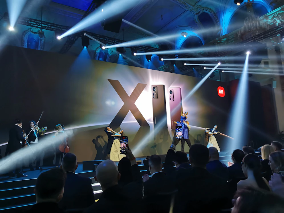 In der Wiener Hofburg stellte Xiaomi neue Technologie vor. 