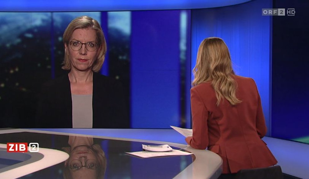 Energieministerin Gewessler in der ZIB2 zur Teuerung und Gasversorgung in Österreich.