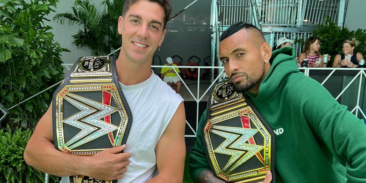 Thanasi Kokkinakis und Nick Kyrgios