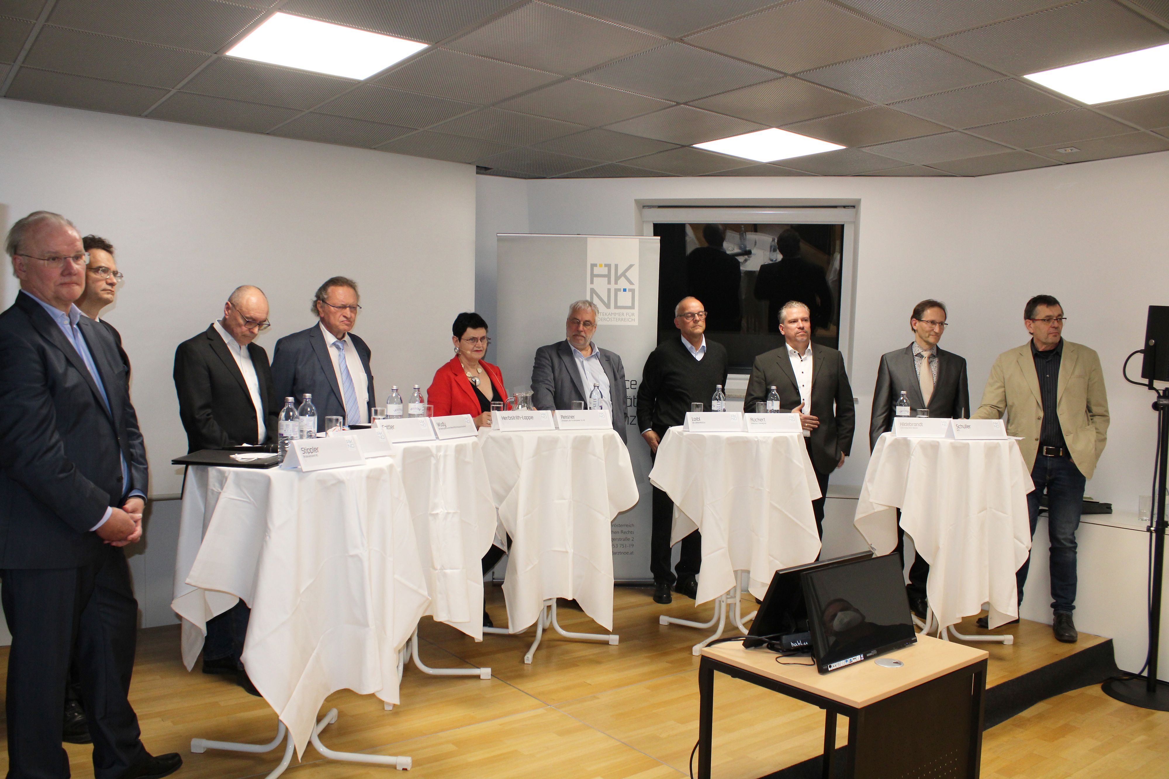 Die Niederösterreichische Ärztekammer hat ihren zentralen und aus allen Landesteilen für Ärzte leicht erreichbaren Sitz in der Wipplingerstraße in Wien I