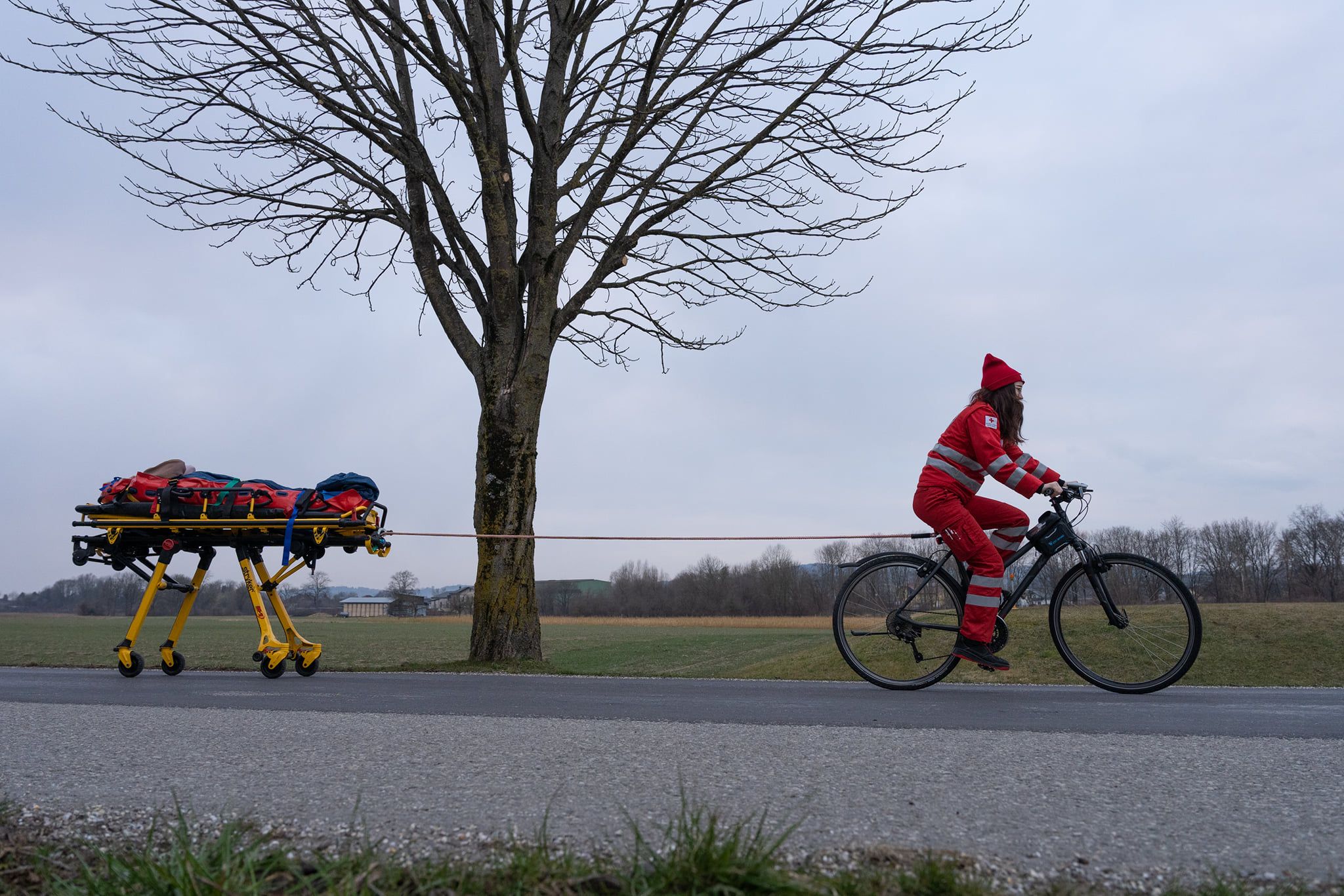 Das Rote Kreuz Ybbs steigt auf das Rad um.