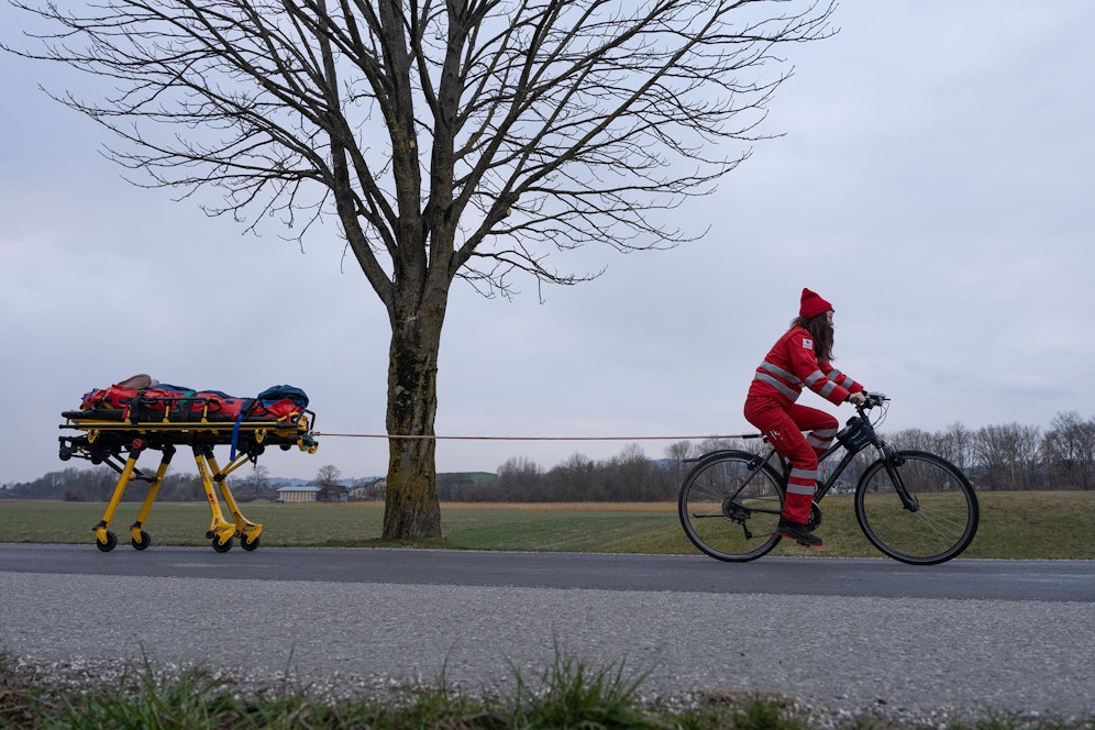 Das Rote Kreuz Ybbs steigt auf das Rad um.
