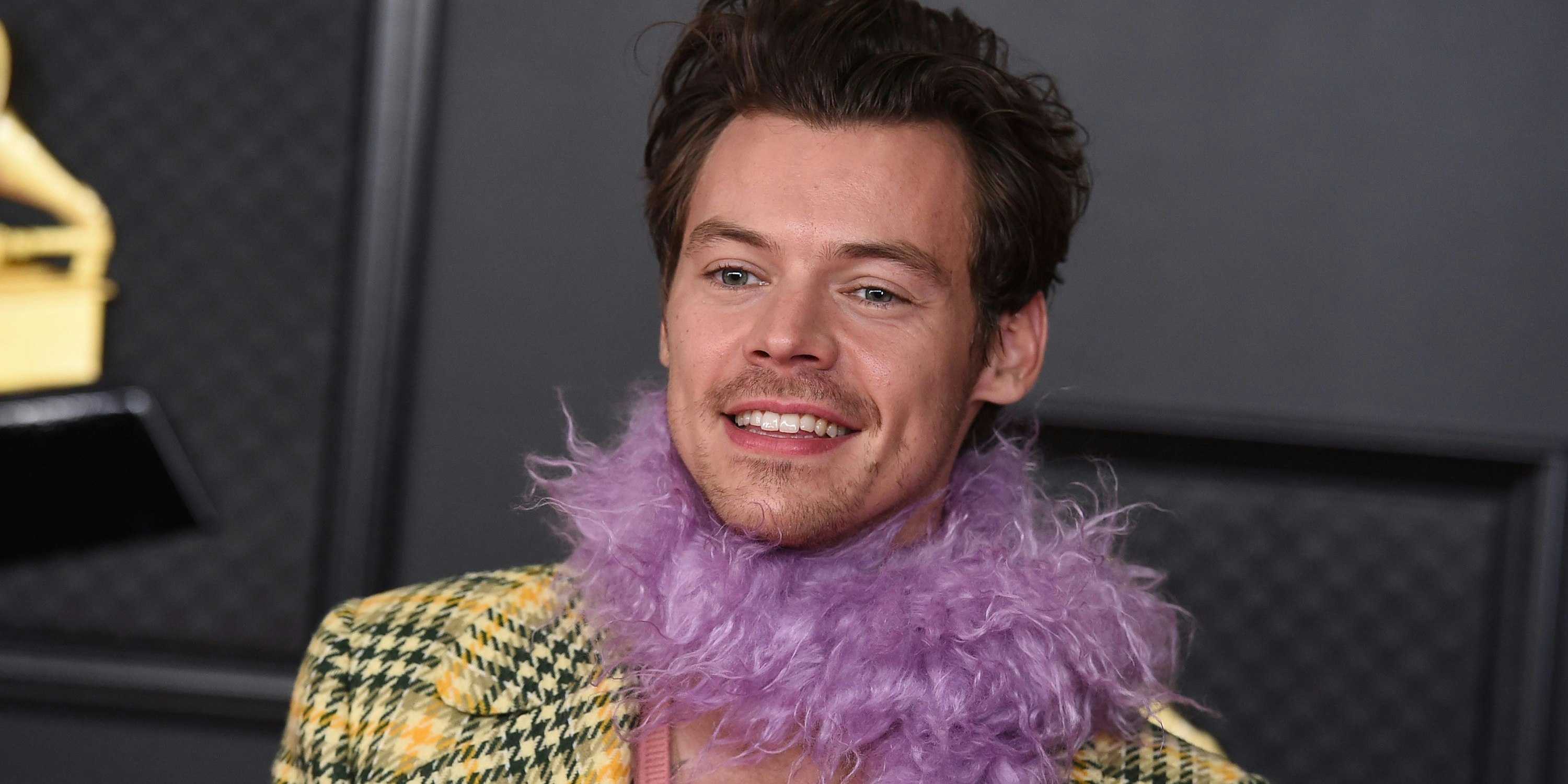 Download von www.picturedesk.com am 01.04.2022 (19:50).  FILE - In this Sunday, March 14, 2021, file photo, Harry Styles poses in the press room at the 63rd annual Grammy Awards at the Los Angeles Convention Center. Styles will hit the road on a U.S. tour this fall, with 40 concerts scheduled in such cities as New York City, Denver, Dallas, Detroit, Chicago, Atlanta, Boston and Los Angeles. âßLove On Tourâß kicks off on Sept. 4, 2021, in Las Vegas and will include five dates in New York City at Madison Square Garden. (Photo by Jordan Strauss/Invision/AP, File) - 20210315_PD11208 - Rechteinfo: Rights Managed (RM)